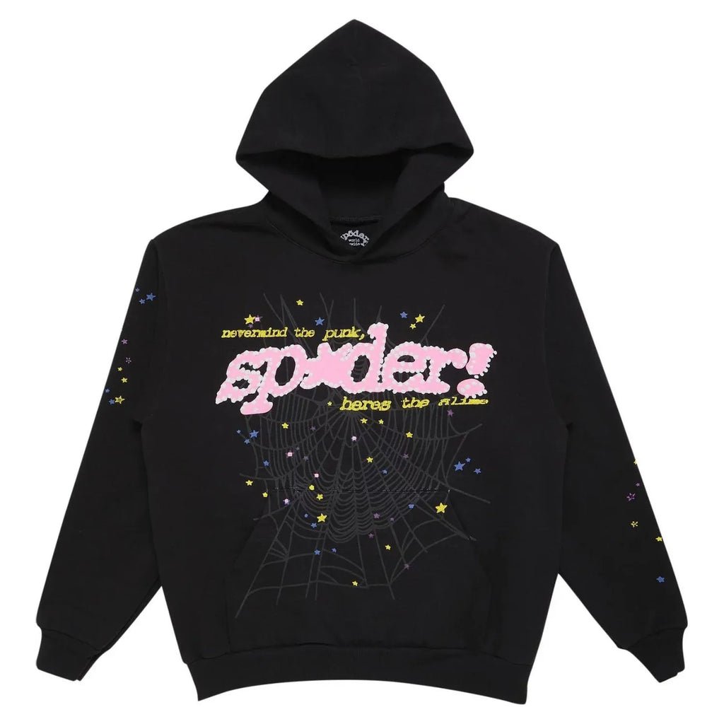 Pink Sp5der hoodie