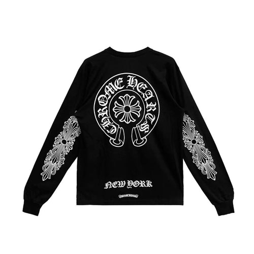 Chrome Hearts New York Exclusive Horseshoe Long Sleeve Tee